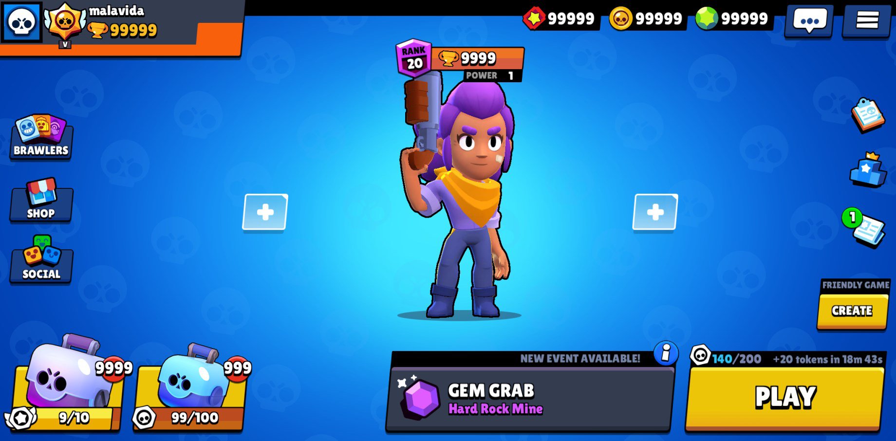 No Jailbreak Private Server Hack Brawl Stars By Supercell All Skins Unlimited Coins Gems Free Non Jailbreak Hacks Iosgg Com Ios Gamer Galaxy Ios Game Hacks Cheats More - brawl stars download macbook